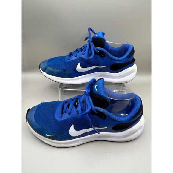 Nike Revolution 7 Youth Running Sneakers Blue Lace Up FB7689-401 Size 6Y - Picture 2 of 6